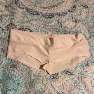 iHeartRaves White Pole Dance Shorts